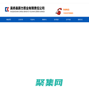 吳橋縣辰力泵業(yè)有限責任公司【官網】
