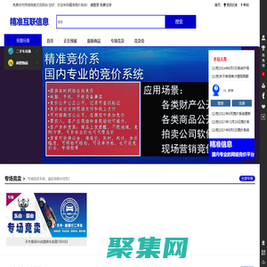 精準(zhǔn)競(jìng)價(jià)信息