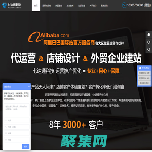 阿里巴巴國際站代運營-旺鋪裝修-旺鋪托管-外貿(mào)網(wǎng)站建設(shè)-阿里官方認(rèn)證服務(wù)商-深圳市七達(dá)通科技有限公司
